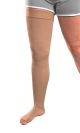 Solaris ExoStrong Thigh High compression stocking for lymphedema (beige open toe)